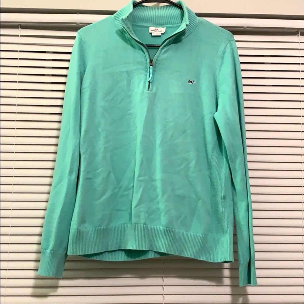 Vineyard Vines Zippered Pullover - Size XL